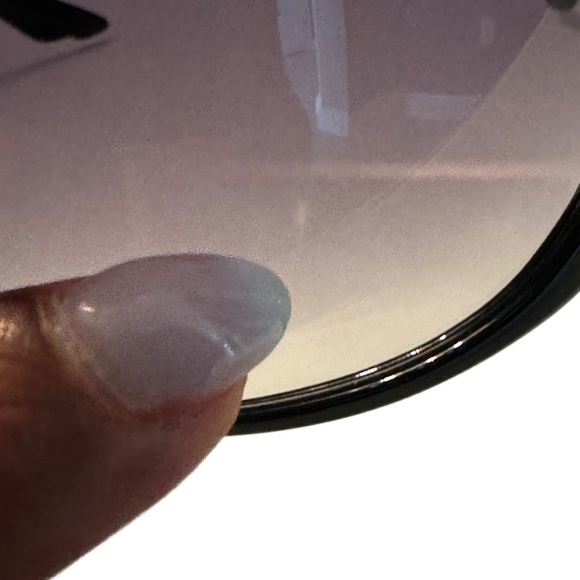 DIOR Sunglasses w/Silver Open "O" Logo - Picture 8 of 9